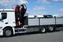 Mercedes ACTROS / 2543 / 6 X 2 / SKRZYNIOWY + HDS / FASSI F-295 / WYSIĘG 17 M / OŚ SKRĘTNA zdjęcie 18