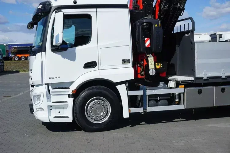Mercedes ACTROS / 2543 / 6 X 2 / SKRZYNIOWY + HDS / FASSI F-295 / WYSIĘG 17 M / OŚ SKRĘTNA zdjęcie 21