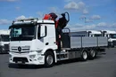 Mercedes ACTROS / 2543 / 6 X 2 / SKRZYNIOWY + HDS / FASSI F-295 / WYSIĘG 17 M / OŚ SKRĘTNA zdjęcie 3