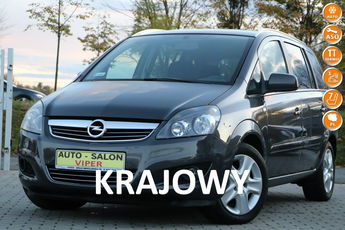 Opel Zafira 1-właściciel, krajowy, .7-osob