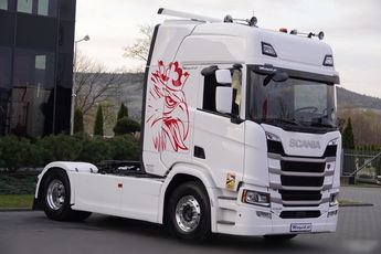 Scania R 500 / RETARDER / KLIMA POSTOJOWA /  OPONY 100% / ALUFELGI / PO KONTRAKCIE SERWISOWYM