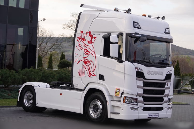 Scania R 500 / RETARDER / KLIMA POSTOJOWA /  OPONY 100% / ALUFELGI / PO KONTRAKCIE SERWISOWYM zdjęcie 1
