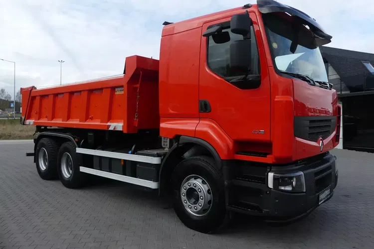 Renault LANDER 430DXI / 6x4 / WYWROTKA 2-str / HYDROBURTA / RETARDER / zdjęcie 12