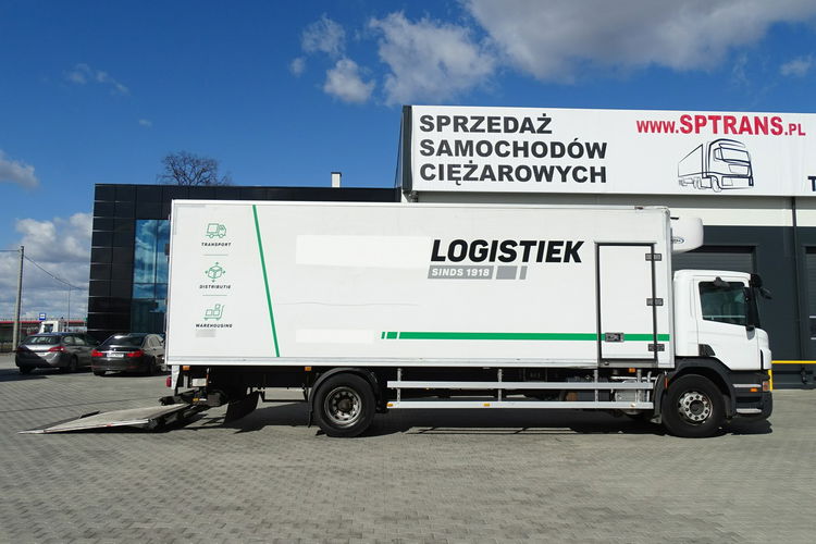 Scania P230 Chłodnia Sprowadzony Automat Agregat Carrier Supra 950 Mt z Dwoma Parownikami Winda Poduszki zdjęcie 14
