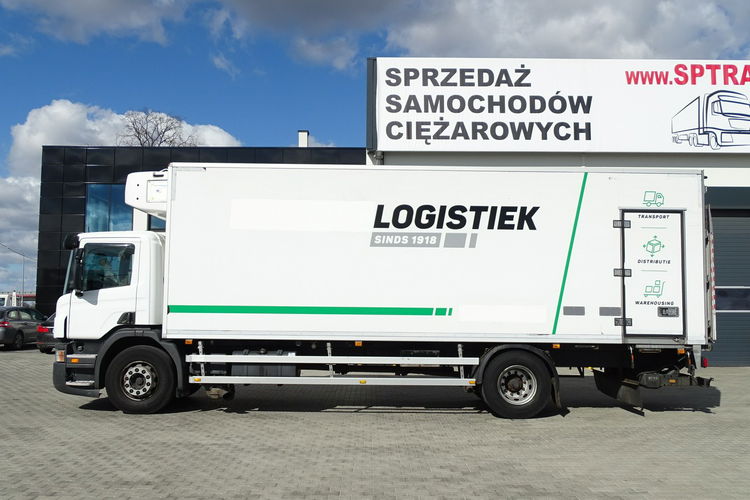 Scania P230 Chłodnia Sprowadzony Automat Agregat Carrier Supra 950 Mt z Dwoma Parownikami Winda Poduszki zdjęcie 15