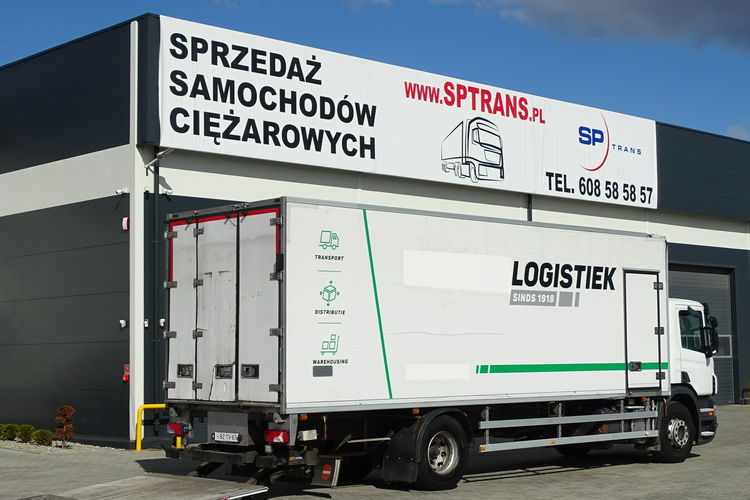 Scania P230 Chłodnia Sprowadzony Automat Agregat Carrier Supra 950 Mt z Dwoma Parownikami Winda Poduszki zdjęcie 4