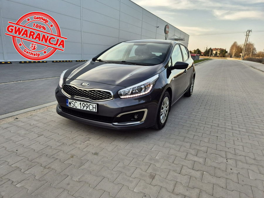 Kia Cee'd 1.4CRDi 90KM 2017r. Klima Isofix HB 5drzwi zdjęcie 