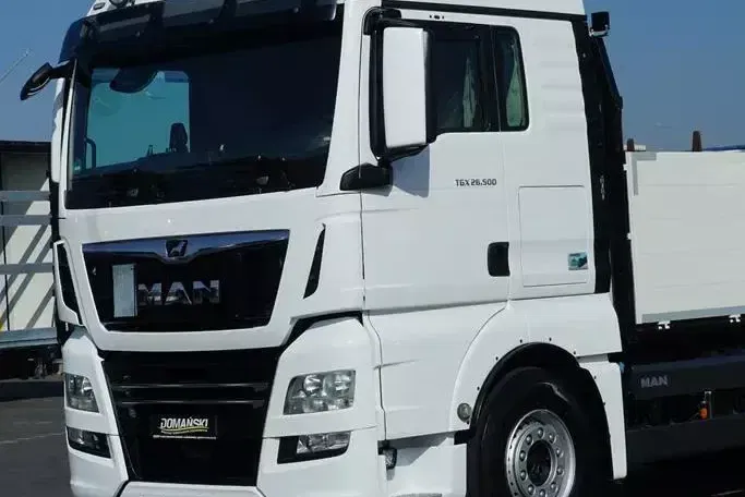 MAN TGX / 26.500 / E 6 / 6 X 2 / SKRZYNIOWY + HDS / HIAB 192 ES – 3 / OŚ SKRETNA zdjęcie 22