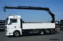 MAN TGX / 26.500 / E 6 / 6 X 2 / SKRZYNIOWY + HDS / HIAB 192 ES – 3 / OŚ SKRETNA zdjęcie 3