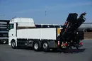 MAN TGX / 26.500 / E 6 / 6 X 2 / SKRZYNIOWY + HDS / HIAB 192 ES – 3 / OŚ SKRETNA zdjęcie 6