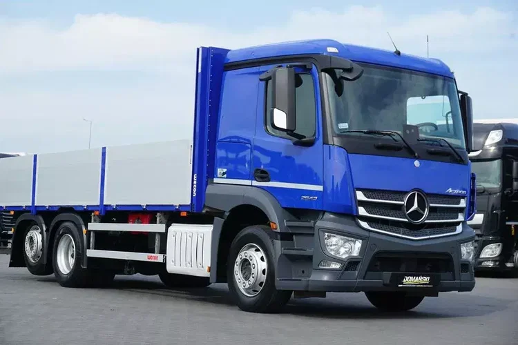 Mercedes ACTROS / 2543 / ACC / E 6 / PEŁNY ADR / SKRZYNIOWY / ZAWIESIE POD WÓZEK zdjęcie 27