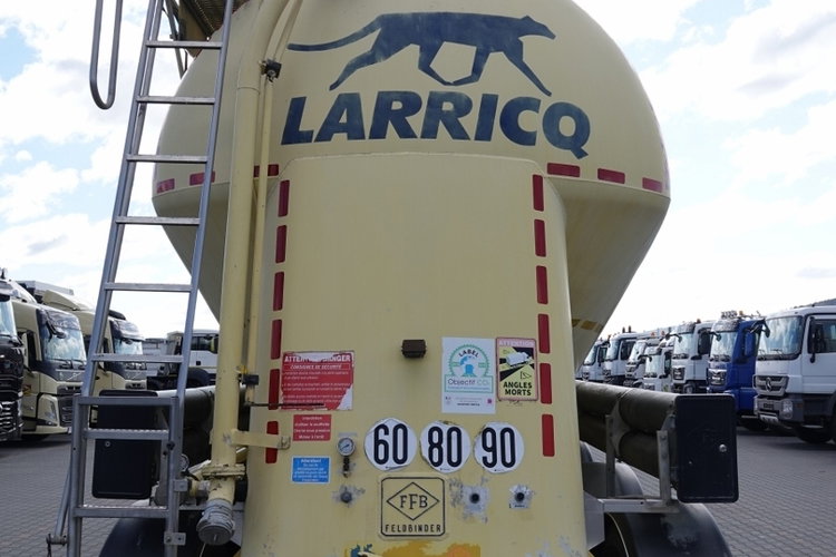 Feldbinder CEMENTONACZEPA / 40 000 L / SILOS / SAF / ALUFELGI  zdjęcie 12