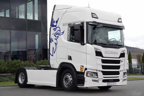 Scania R 450 / RETARDER / HYDRAULIKA  / CAŁA NA PODUSZKACH /  OPONY 100% / PO KONTRAKCIE SERWISOWYM