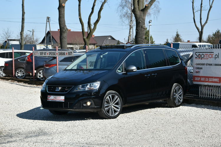 Seat Alhambra FR line 2.0TDi 184KM DSG 2018r. 7os. FullLED NAVi Kamera Blis Panorama zdjęcie 2