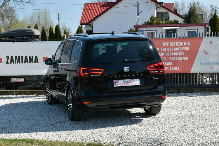 Seat Alhambra FR line 2.0TDi 184KM DSG 2018r. 7os. FullLED NAVi Kamera Blis Panorama zdjęcie 4