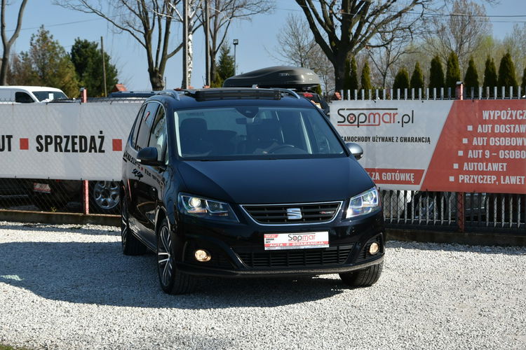 Seat Alhambra FR line 2.0TDi 184KM DSG 2018r. 7os. FullLED NAVi Kamera Blis Panorama zdjęcie 7