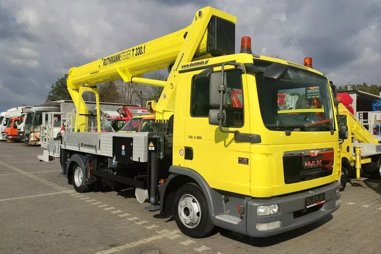 TGL 7.180 Zwyżka Ruthmann T 330.1 Podnośnik Koszowy zdjęcie 34