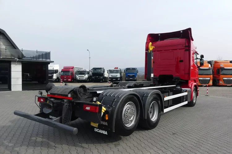 Scania R 490 / 6x2 / HAKOWIEC / HIAB MULTILIFT 18T / RETARDER / zdjęcie 7