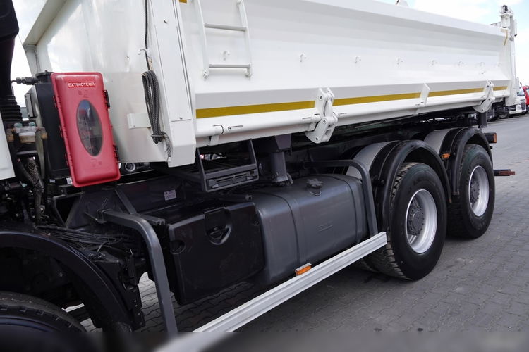 MAN DAF CF 85.410 / 6X4 / WYWROTKA 2 STR / BORDMATIC / HYDROBURTA / UAL / SPROWADZONY zdjęcie 17