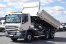 MAN DAF CF 85.410 / 6X4 / WYWROTKA 2 STR / BORDMATIC / HYDROBURTA / UAL / SPROWADZONY zdjęcie 1