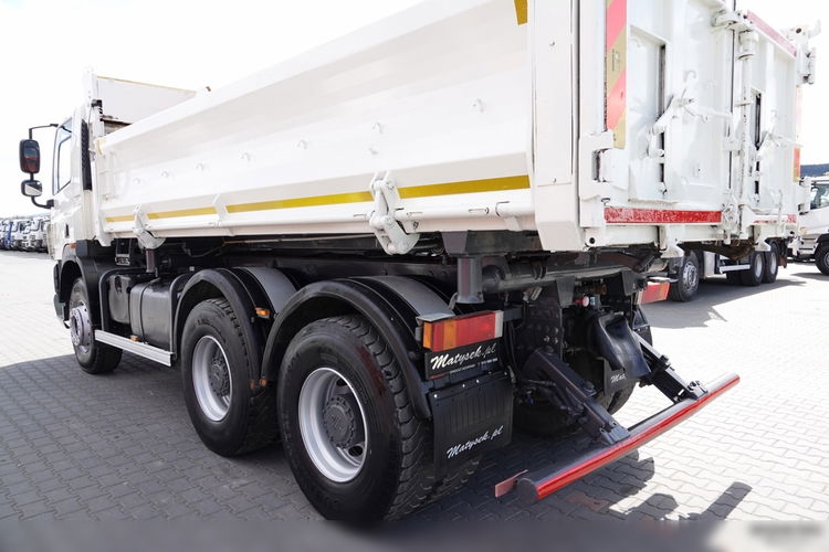 MAN DAF CF 85.410 / 6X4 / WYWROTKA 2 STR / BORDMATIC / HYDROBURTA / UAL / SPROWADZONY zdjęcie 19
