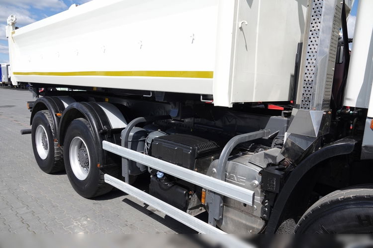 MAN DAF CF 85.410 / 6X4 / WYWROTKA 2 STR / BORDMATIC / HYDROBURTA / UAL / SPROWADZONY zdjęcie 24