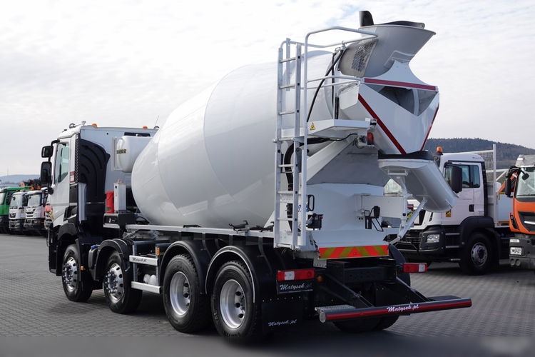 Renault C 430 / 8X4 / BETONOMIESZARKA / GRUSZKA 9 M3 /  LIEBHERR / EURO 6 / ALUFELGI /  2018 ROK zdjęcie 3