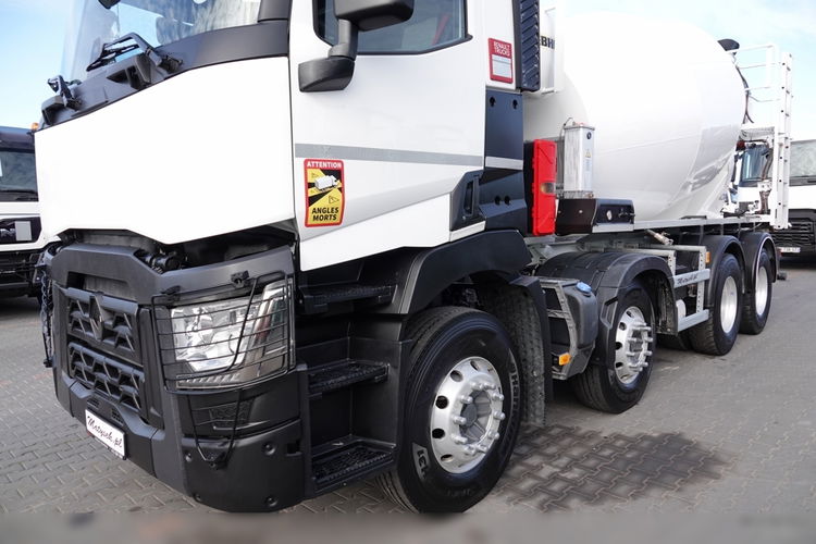 Renault C 430 / 8X4 / BETONOMIESZARKA / GRUSZKA 9 M3 /  LIEBHERR / EURO 6 / ALUFELGI /  2018 ROK zdjęcie 6