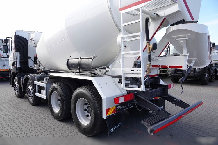 Renault C 430 / 8X4 / BETONOMIESZARKA / GRUSZKA 9 M3 / LIEBHERR / EURO 6 / ALUFELGI zdjęcie 10