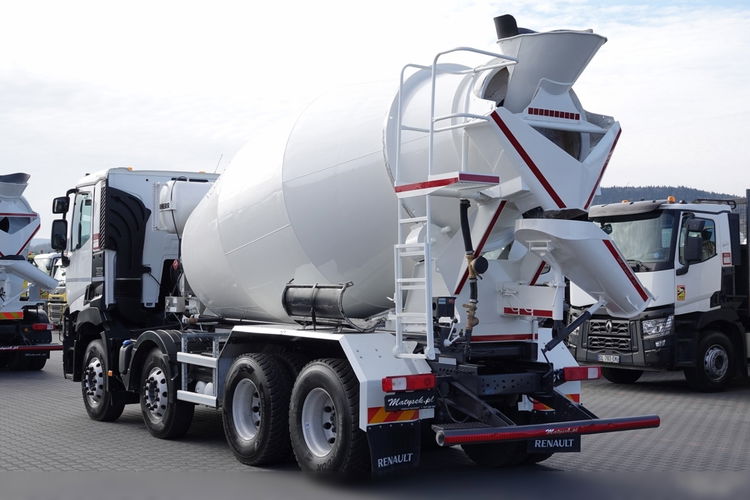 Renault C 430 / 8X4 / BETONOMIESZARKA / GRUSZKA 9 M3 / LIEBHERR / EURO 6 / ALUFELGI zdjęcie 3