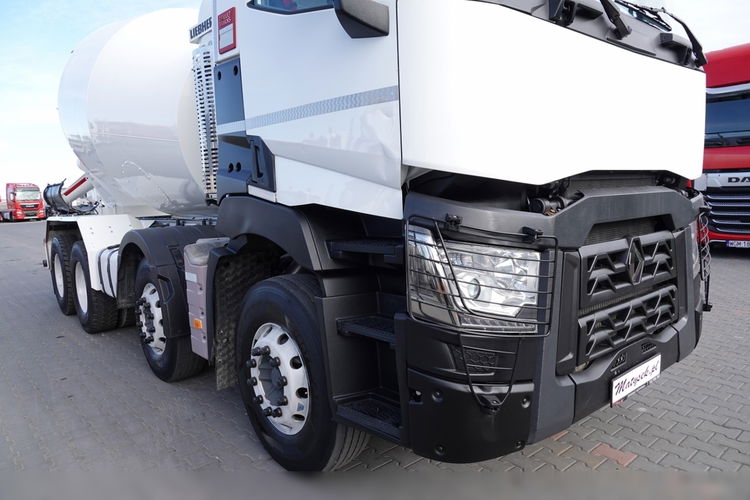 Renault C 430 / 8X4 / BETONOMIESZARKA / GRUSZKA 9 M3 / LIEBHERR / EURO 6 / ALUFELGI zdjęcie 6
