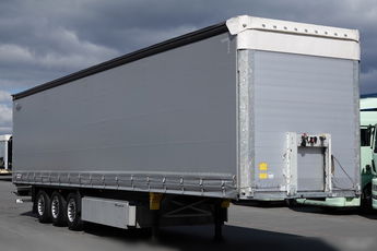 Schmitz -CARGOBULL / FIRANKA / STANDARD / OŚ PODNOSZONA / KOSZ NA PALETY 