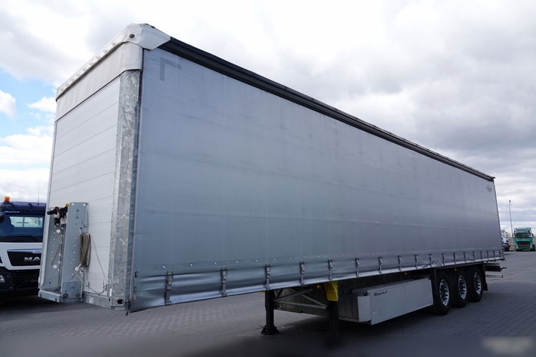 Schmitz -CARGOBULL / FIRANKA / STANDARD / OŚ PODNOSZONA / KOSZ NA PALETY  zdjęcie 3