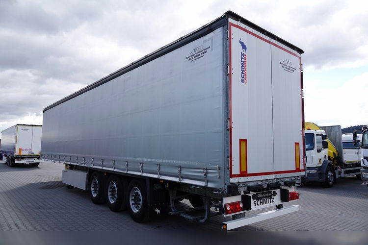 Schmitz -CARGOBULL / FIRANKA / STANDARD / OŚ PODNOSZONA / KOSZ NA PALETY  zdjęcie 4