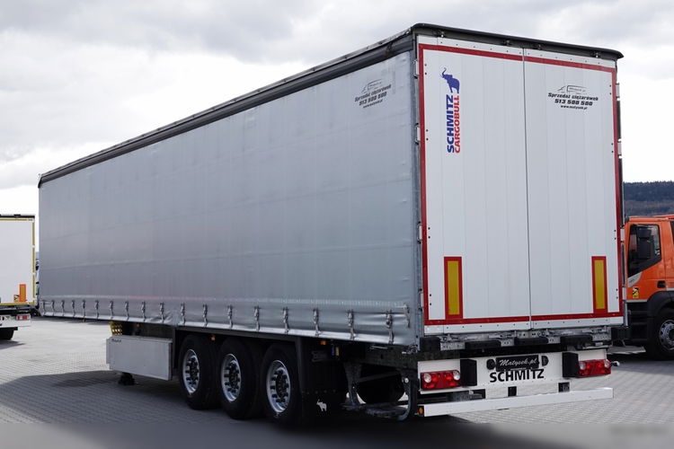 Schmitz -CARGOBULL / FIRANKA / STANDARD / OŚ PODNOSZONA / KOSZ NA PALETY  zdjęcie 5