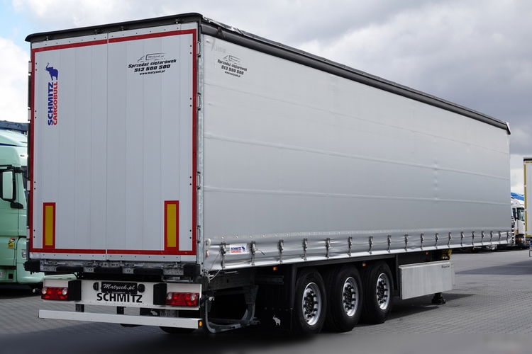 Schmitz -CARGOBULL / FIRANKA / STANDARD / OŚ PODNOSZONA / KOSZ NA PALETY  zdjęcie 7