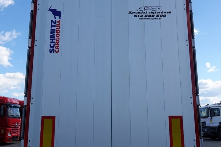 Schmitz -CARGOBULL / FIRANKA / STANDARD / OŚ PODNOSZONA / KOSZ NA PALETY  zdjęcie 12