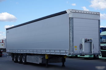 Schmitz -CARGOBULL / FIRANKA / STANDARD / OŚ PODNOSZONA / KOSZ NA PALETY 