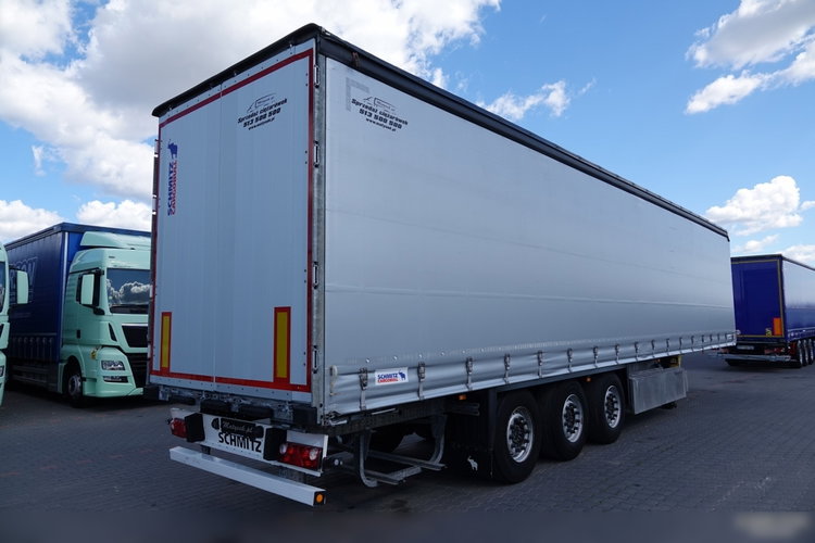 Schmitz -CARGOBULL / FIRANKA / STANDARD / OŚ PODNOSZONA / KOSZ NA PALETY  zdjęcie 6