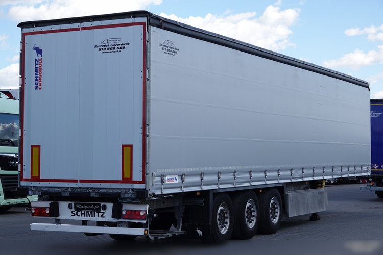 Schmitz -CARGOBULL / FIRANKA / STANDARD / OŚ PODNOSZONA / KOSZ NA PALETY  zdjęcie 7