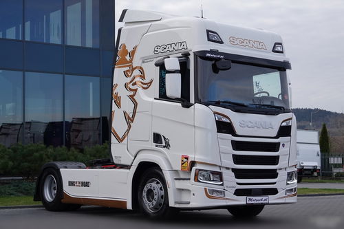 Scania R 450 / RETARDER / HYDRAULIKA  / PRZÓD NA PODUSZKACH / PO KONTRAKCIE SERWISOWYM