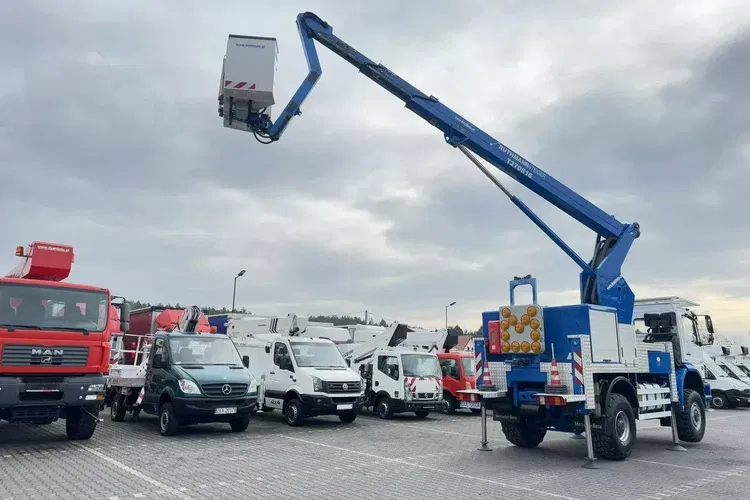 Mercedes AXOR 1829 4x4 Zwyżka RUTHMANN STEIGER T270S16 Podnośnik Koszowy zdjęcie 16