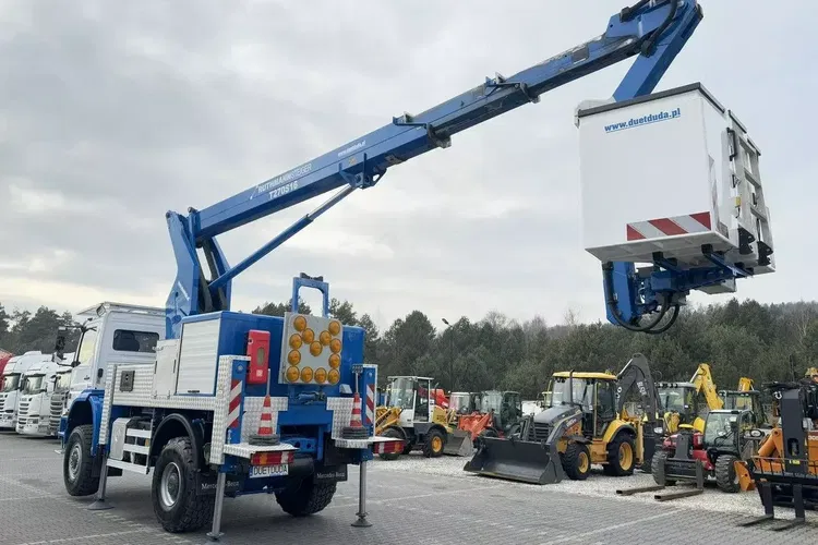 Mercedes AXOR 1829 4x4 Zwyżka RUTHMANN STEIGER T270S16 Podnośnik Koszowy zdjęcie 23