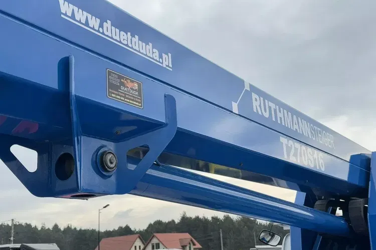 Mercedes AXOR 1829 4x4 Zwyżka RUTHMANN STEIGER T270S16 Podnośnik Koszowy zdjęcie 24