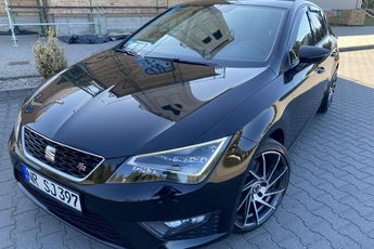 Seat Leon FR+FULL LED+Navi+Czuj. parkowania PÓŁSKÓRY