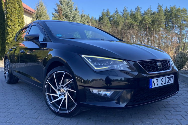 Seat Leon FR+FULL LED+Navi+Czuj. parkowania PÓŁSKÓRY zdjęcie 13