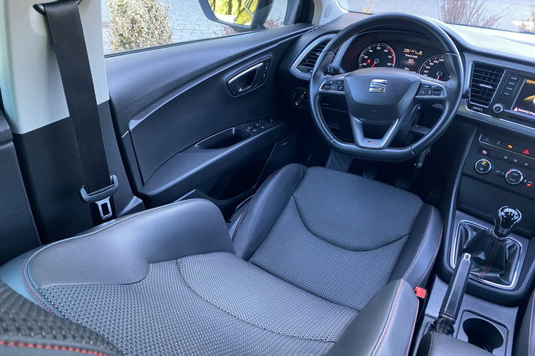 Seat Leon FR+FULL LED+Navi+Czuj. parkowania PÓŁSKÓRY zdjęcie 24