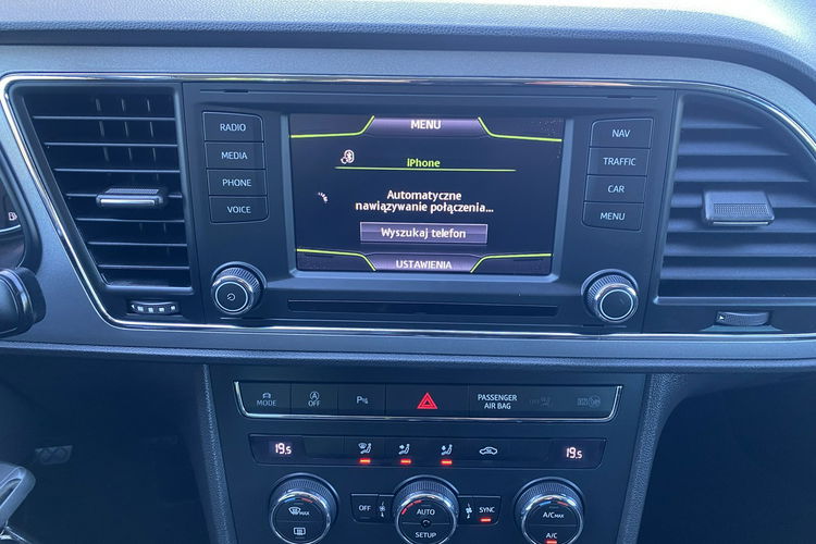 Seat Leon FR+FULL LED+Navi+Czuj. parkowania PÓŁSKÓRY zdjęcie 36