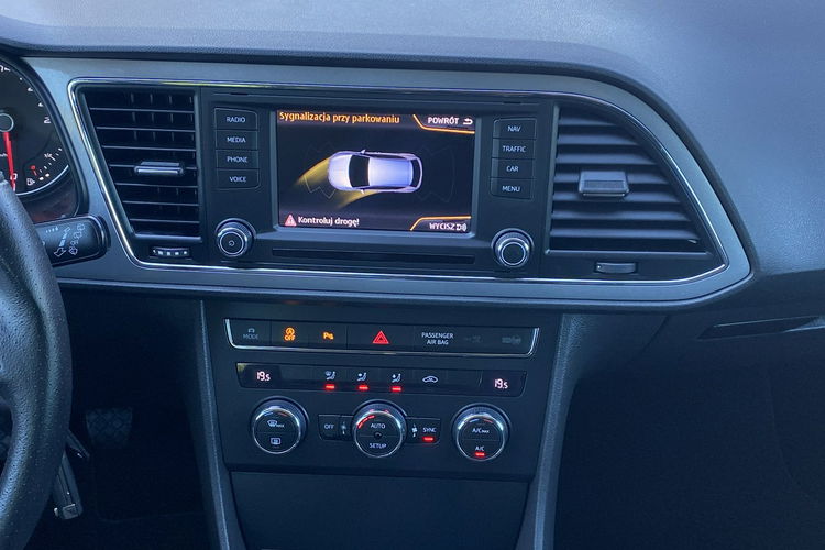 Seat Leon FR+FULL LED+Navi+Czuj. parkowania PÓŁSKÓRY zdjęcie 38