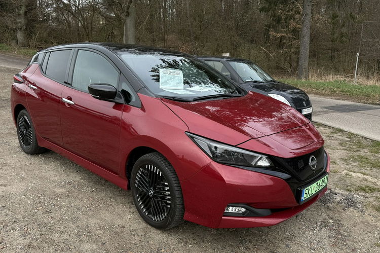 Nissan Leaf 62kwh Tekna + max wersja kamery 360 skóry zamiana 1.r.gwaran zdjęcie 11